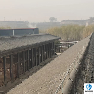 藍田某單位防雷接地施工